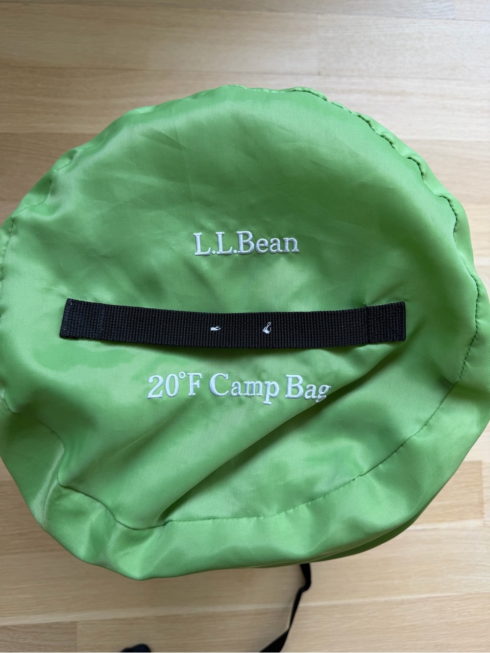 Lands End Sleeping Bag 20F Camp Bag Kids Embroidered Name